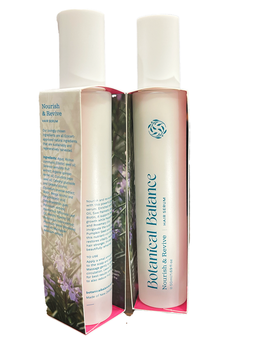 Nourish and Revive Hair Serum duo - hormone balancing hair serum