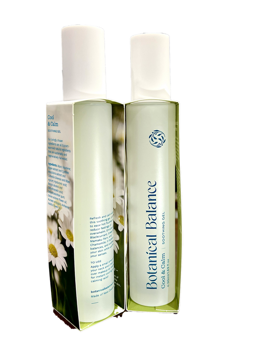 Cool and Calm Soothing Gel duo - cooling hormone balance treatment