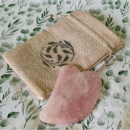 Botanical Balance Rose Quartz Facial Ritual Stone