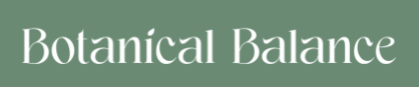 Green background with 'Botanical Balance' text