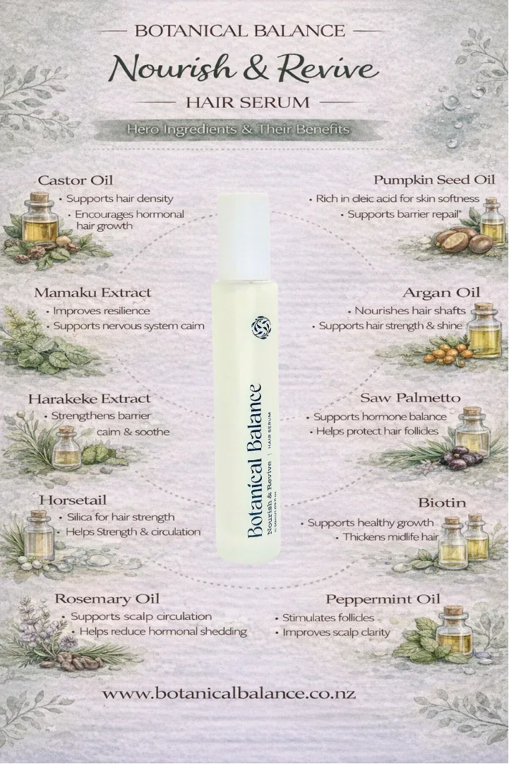 Nourish & Revive Hair Serum - Botanical Balance